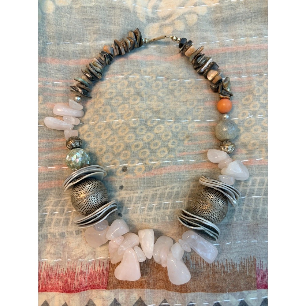Vintage Chunky Statement Necklace